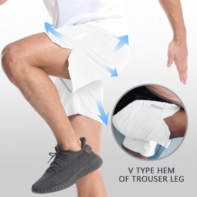 689b2a4845a9f3291f7b9576aeb7cd644d148aa3bf65b0264e121.jpg CANGHPGIN 2 Pack Mens Workout Athletic Shorts 7 inch Inseam Quick Dry Hiking Shorts Men Lightweight Sports Gym Shorts Running