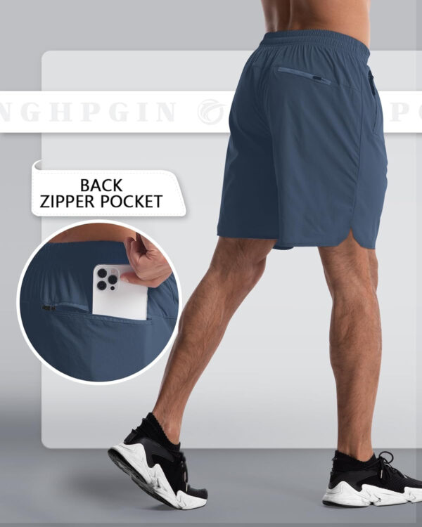 689b2a4c5b41c6db627f2470a0c92db52d59961ae285c4d3f95a7.jpg CANGHPGIN 2 Pack Mens Workout Athletic Shorts 7 inch Inseam Quick Dry Hiking Shorts Men Lightweight Sports Gym Shorts Running
