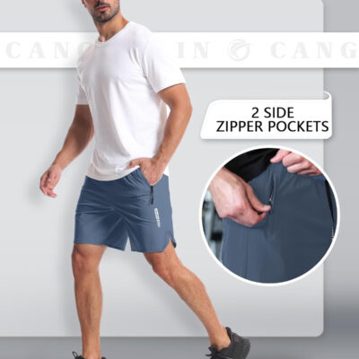 689b2a4dd7024982837eeac3ff134623482f79bab1e49e5846399.jpg CANGHPGIN 2 Pack Mens Workout Athletic Shorts 7 inch Inseam Quick Dry Hiking Shorts Men Lightweight Sports Gym Shorts Running
