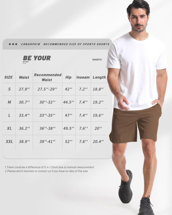 689b2a5c6b89a6175fd05922a17b401f5e27e25358ce5783de464.jpg CANGHPGIN 2 Pack Mens Workout Athletic Shorts 7 inch Inseam Quick Dry Hiking Shorts Men Lightweight Sports Gym Shorts Running