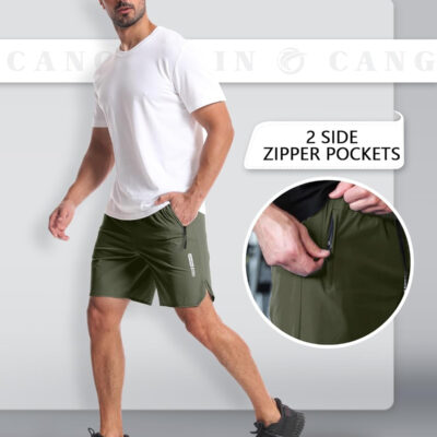 689b2a6218cd1faaad58f6884a94d1df95dcaff9b254866e389c6.jpg CANGHPGIN 2 Pack Mens Workout Athletic Shorts 7 inch Inseam Quick Dry Hiking Shorts Men Lightweight Sports Gym Shorts Running
