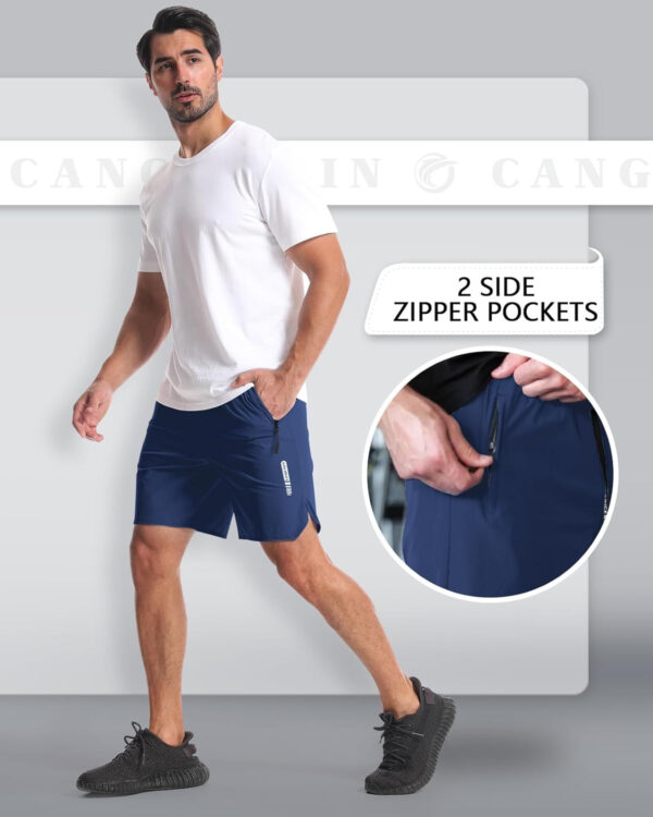 689b2a692d004416f427309418a9fdc5a53cea74cdc29f5da7594.jpg CANGHPGIN 2 Pack Mens Workout Athletic Shorts 7 inch Inseam Quick Dry Hiking Shorts Men Lightweight Sports Gym Shorts Running