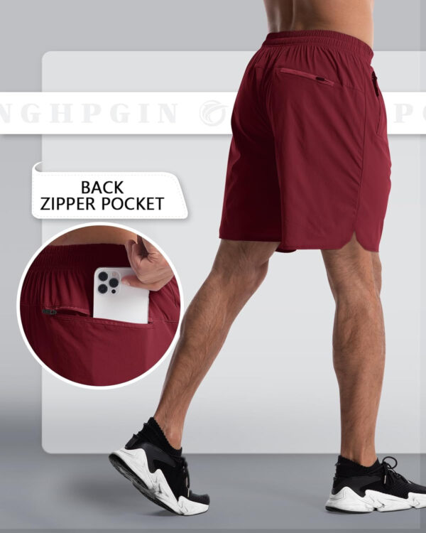 689b2a722ecadc83615390370023e58fcd09fa321b4a0c7891517.jpg CANGHPGIN 2 Pack Mens Workout Athletic Shorts 7 inch Inseam Quick Dry Hiking Shorts Men Lightweight Sports Gym Shorts Running