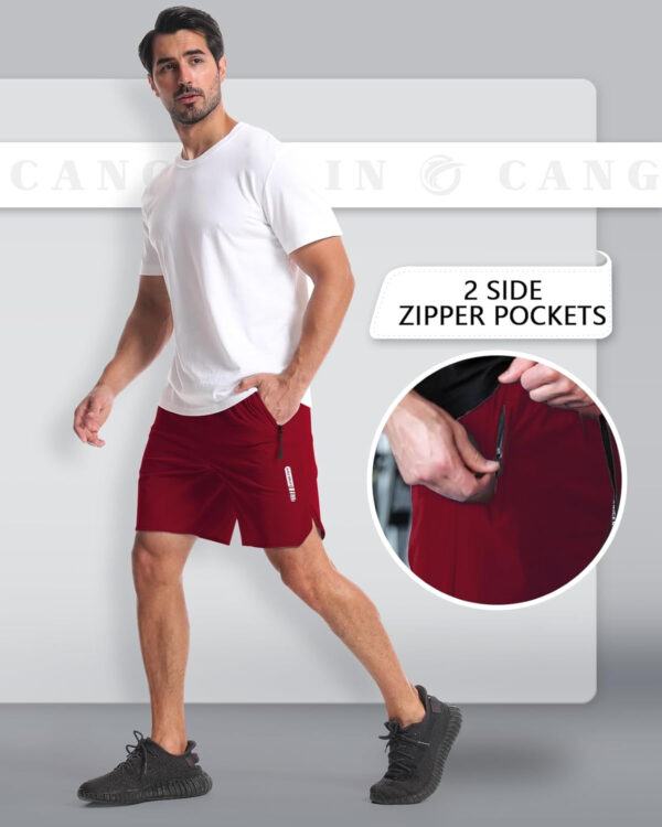 689b2a74c1c16b8834db3525e1f948a0f5aa170748a3ece06a7e4.jpg CANGHPGIN 2 Pack Mens Workout Athletic Shorts 7 inch Inseam Quick Dry Hiking Shorts Men Lightweight Sports Gym Shorts Running