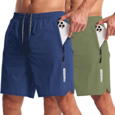 689b2a7d4ecd37dccbf0a4aa7011175c12fb275c1325a81b9c6f2.jpg CANGHPGIN 2 Pack Mens Workout Athletic Shorts 7 inch Inseam Quick Dry Hiking Shorts Men Lightweight Sports Gym Shorts Running