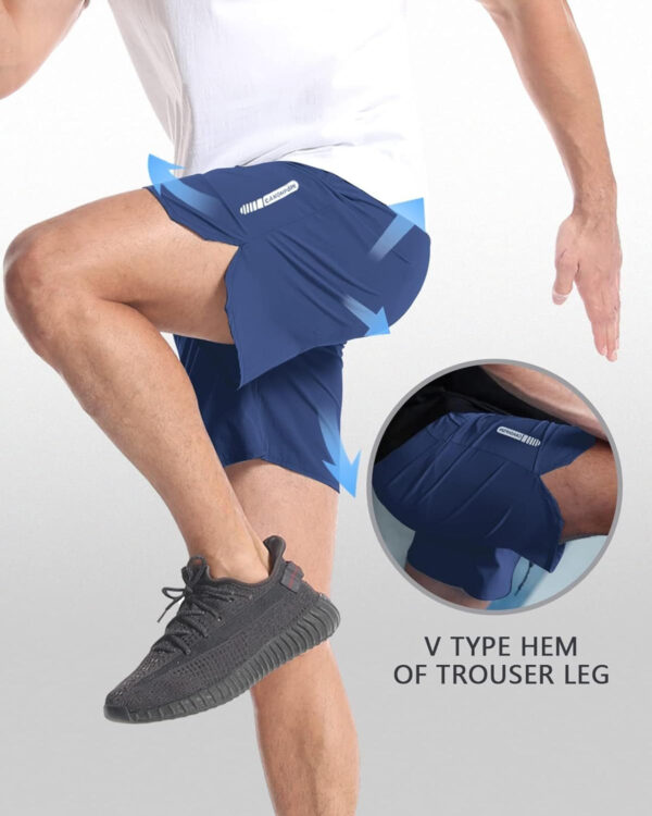 689b2a80222c9b96a05c7de5b10fd3027f40ca1d6f053082832ba.jpg CANGHPGIN 2 Pack Mens Workout Athletic Shorts 7 inch Inseam Quick Dry Hiking Shorts Men Lightweight Sports Gym Shorts Running