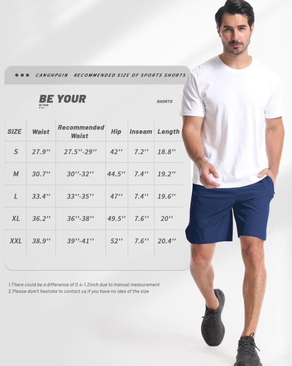 689b2a830ac52803ded2ac3ff628c12491ee17cea1d6b67ab4e64.jpg CANGHPGIN 2 Pack Mens Workout Athletic Shorts 7 inch Inseam Quick Dry Hiking Shorts Men Lightweight Sports Gym Shorts Running