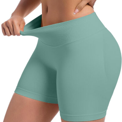 689b2b054791d2e4366e03a572701b43ebbfa59cad18da04e1eba.jpg OVESPORT 3 Pack Seamless Women Workout Shorts Scrunch Butt Lifting Gym Booty Biker Shorts