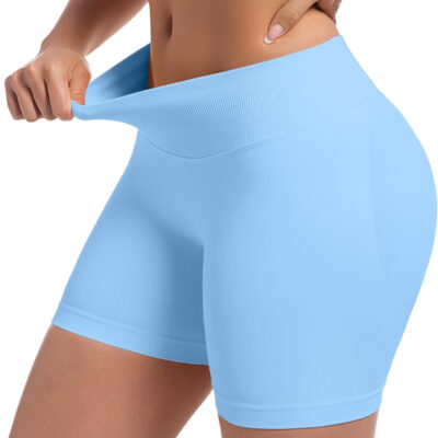 689b2b0d9fba59d7c8c78a091072c7d4ec8959a4618864cf29417.jpg OVESPORT 3 Pack Seamless Women Workout Shorts Scrunch Butt Lifting Gym Booty Biker Shorts