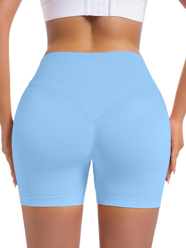 689b2b0f0f7247b61931e0516da7214baef318c7eb44a9ededb2f.jpg OVESPORT 3 Pack Seamless Women Workout Shorts Scrunch Butt Lifting Gym Booty Biker Shorts