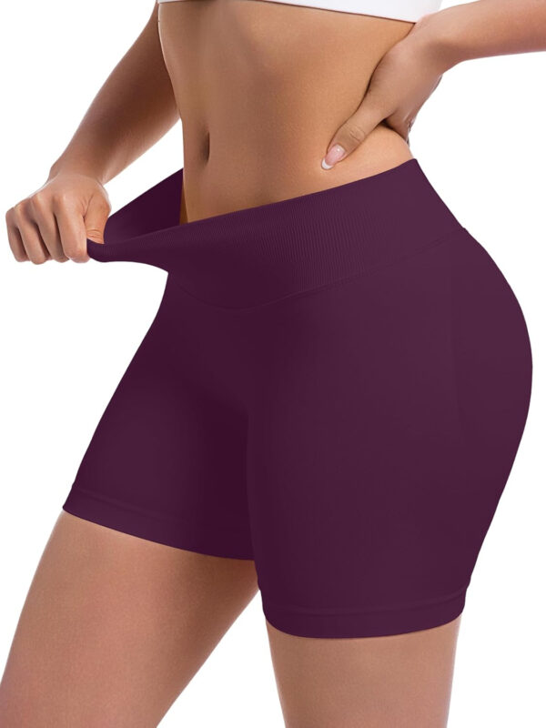 689b2b153b0f5d4c625ab3802bac0208f37fec211437638912c9d.jpg OVESPORT 3 Pack Seamless Women Workout Shorts Scrunch Butt Lifting Gym Booty Biker Shorts