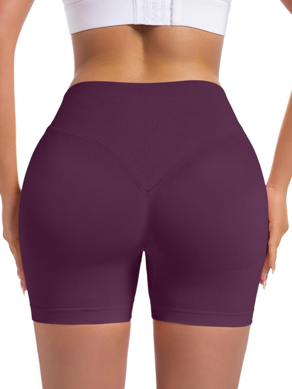689b2b1699b551001b360d75e1fc86afcc000816b28de45415643.jpg OVESPORT 3 Pack Seamless Women Workout Shorts Scrunch Butt Lifting Gym Booty Biker Shorts
