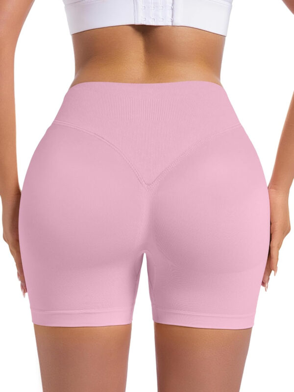 689b2b1cd0233ed619f2ce588b96b88b86398349f4d16b276b1bd.jpg OVESPORT 3 Pack Seamless Women Workout Shorts Scrunch Butt Lifting Gym Booty Biker Shorts