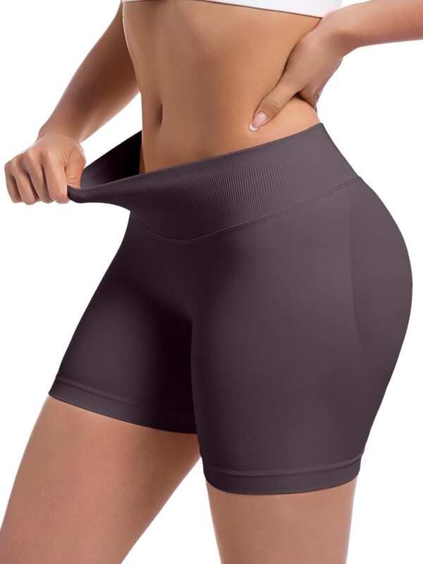 689b2b22f094ed46b53dde83632b2203db9c1d2289cd001e2b3e8.jpg OVESPORT 3 Pack Seamless Women Workout Shorts Scrunch Butt Lifting Gym Booty Biker Shorts