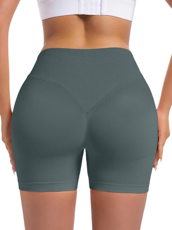 689b2b2a0890b9ebf28cf0897e036992bf6375b59ff21dc6f6c15.jpg OVESPORT 3 Pack Seamless Women Workout Shorts Scrunch Butt Lifting Gym Booty Biker Shorts
