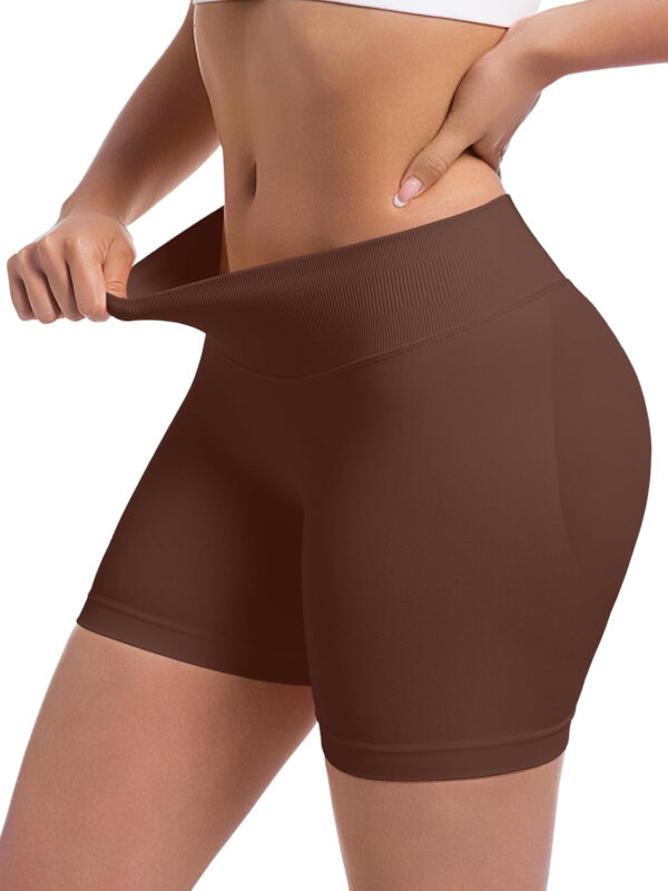 689b2b312f846a09aa999dbad0c606fadb476ce57b25b2d6cee98.jpg OVESPORT 3 Pack Seamless Women Workout Shorts Scrunch Butt Lifting Gym Booty Biker Shorts