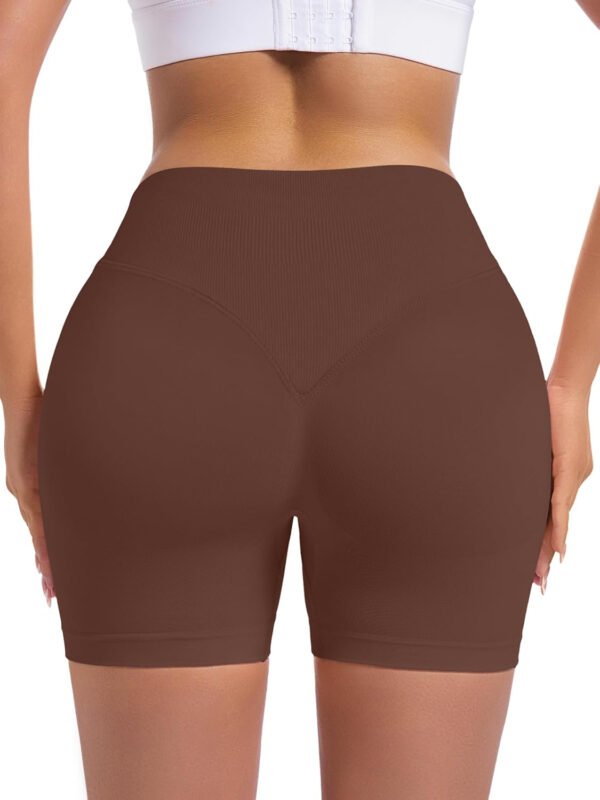 689b2b328bb90f04a65afd4371d66eafa46473fffab232679a2c3.jpg OVESPORT 3 Pack Seamless Women Workout Shorts Scrunch Butt Lifting Gym Booty Biker Shorts