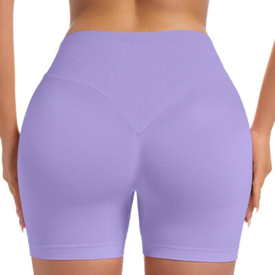 689b2b3a4449bac61e8d8e5d4924ef6b6085abe37f94dbd7c2bbe.jpg OVESPORT 3 Pack Seamless Women Workout Shorts Scrunch Butt Lifting Gym Booty Biker Shorts