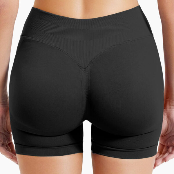 Women Workout Impact Shorts 4.5 Scrunch Butt Lifting Tummy Control Gym Shorts Comfy Running Seamless Booty Biker Shorts