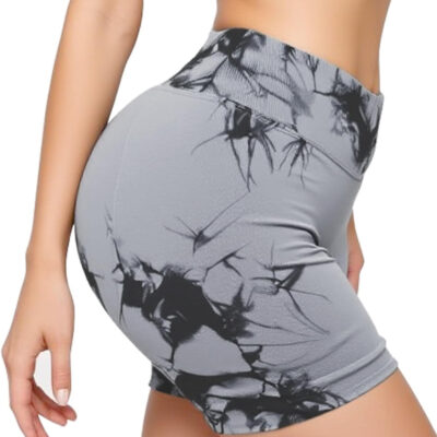 Women Workout Impact Shorts 4.5 Scrunch Butt Lifting Tummy Control Gym Shorts Comfy Running Seamless Booty Biker Shorts