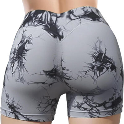 Women Workout Impact Shorts 4.5 Scrunch Butt Lifting Tummy Control Gym Shorts Comfy Running Seamless Booty Biker Shorts