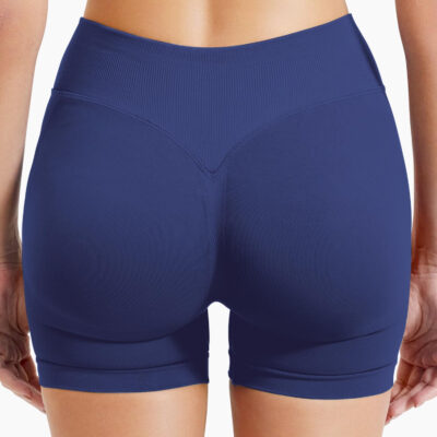 Women Workout Impact Shorts 4.5 Scrunch Butt Lifting Tummy Control Gym Shorts Comfy Running Seamless Booty Biker Shorts