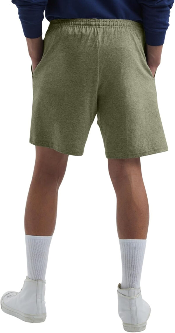 689b31a66b9d62c0bcc60fea2e2de1f5bf344348457aaed696868.jpg Hanes Men's Jersey Pocket Short