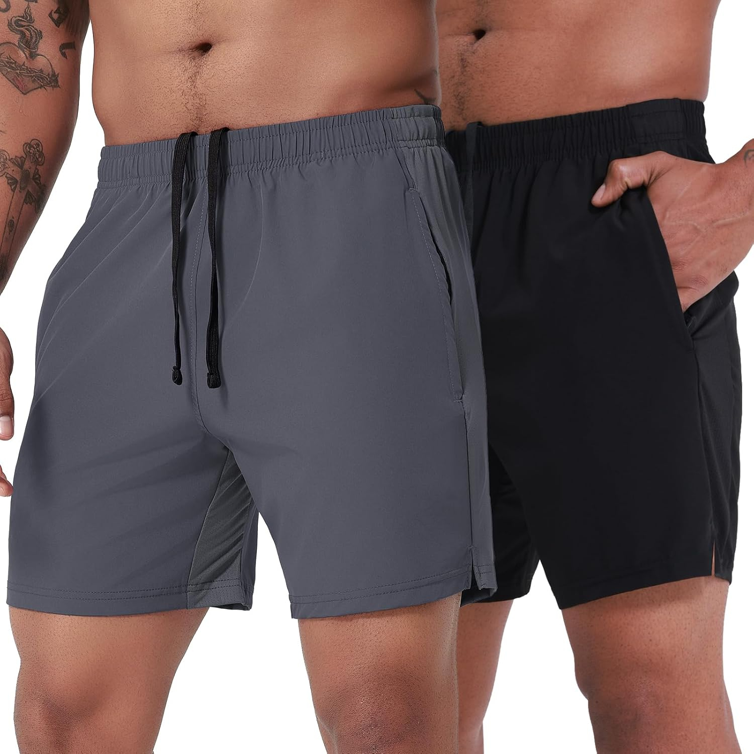 689b33e170dab903b69ac8b465628407c5238e556169b8201be8f.jpg VPOS 2 Pack Men's Athletic Shorts 5/7 Inch Inseam, Mens Workout Shorts Lightweight Quick Dry Gym Running Shorts for Men