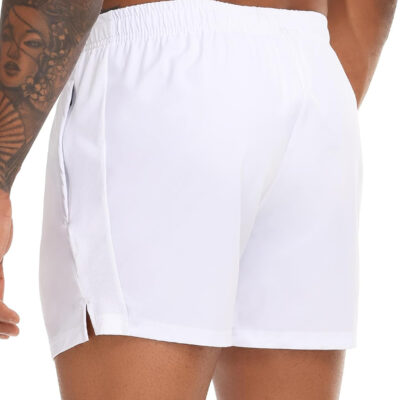 VPOS 2 Pack Men's Athletic Shorts 5/7 Inch Inseam, Mens Workout Shorts Lightweight Quick Dry Gym Running Shorts for Men