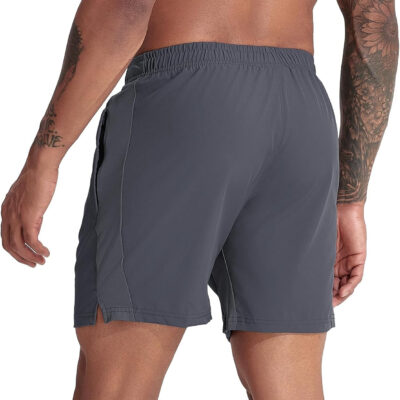 VPOS 2 Pack Men's Athletic Shorts 5/7 Inch Inseam, Mens Workout Shorts Lightweight Quick Dry Gym Running Shorts for Men