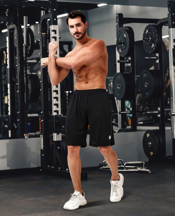 689b346d4f3ce5d94136fd138af008c53a144bc6565e81bb2f782.jpg 5 Pack Mens Shorts Casual with Pockets,Mens Athletic Shorts 9''Quick Dry Basketball Shorts Men for Gym Running