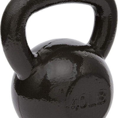 Amazon Basics Cast Iron Kettlebell