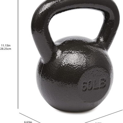 Amazon Basics Cast Iron Kettlebell