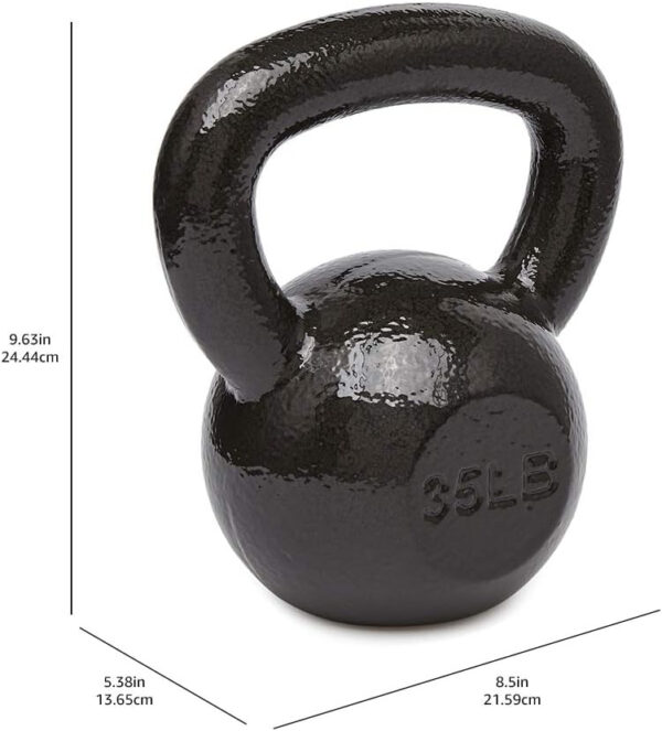 Amazon Basics Cast Iron Kettlebell