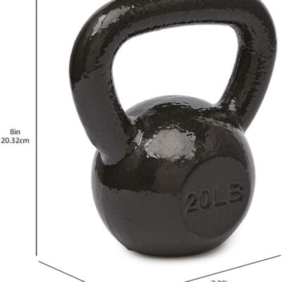 Amazon Basics Cast Iron Kettlebell