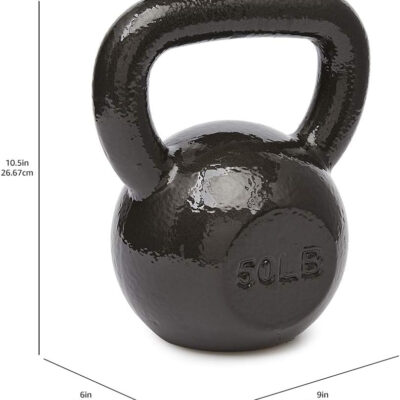Amazon Basics Cast Iron Kettlebell