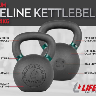 689b3848b295366330ca333ed68c163474c28a2b8953e9e8606a7.jpg Lifeline Strength Training Kettlebell Weight for Home Gym, 40Kg Kettlebell