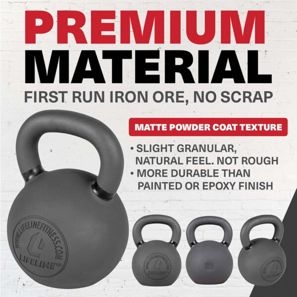689b3868a852f1cc54f82ebead1c50953e5ed7dd291a6a4123b37.jpg Lifeline Strength Training Kettlebell Weight for Home Gym, 40Kg Kettlebell