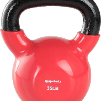 Amazon Basics Vinyl Kettlebell