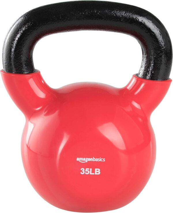 Amazon Basics Vinyl Kettlebell