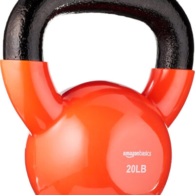 Amazon Basics Vinyl Kettlebell