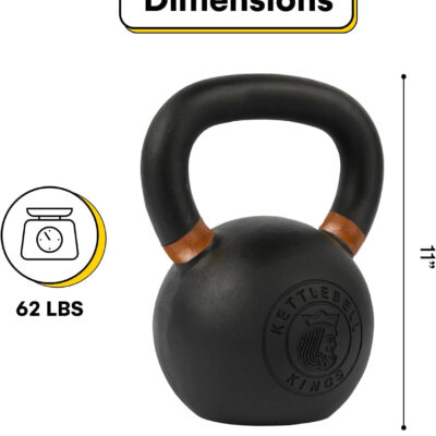 689b39036684ba5f9bd8f9cbf5343d7f7a017713a45fc2972fa2b.jpg Kettlebell Kings Powder Coated Kettlebell Weights - 9-97 lb Strength Training Kettlebells for Men and Women - Hand Weights Workout Gym Equipment - Weights Set for Home Gym- New