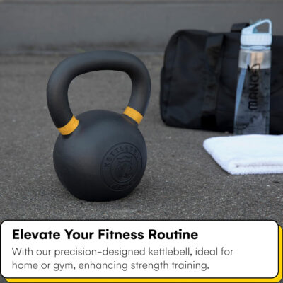 689b391ad8c3e10e17486344543210f2a40b61605700480d9dd06.jpg Kettlebell Kings Powder Coated Kettlebell Weights - 9-97 lb Strength Training Kettlebells for Men and Women - Hand Weights Workout Gym Equipment - Weights Set for Home Gym- New
