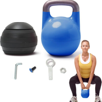 689b3930188105be69f4742db63b6087aa65c3bbfa7b83e473929.jpg Kettlebell Kings Powder Coated Kettlebell Weights - 9-97 lb Strength Training Kettlebells for Men and Women - Hand Weights Workout Gym Equipment - Weights Set for Home Gym- New