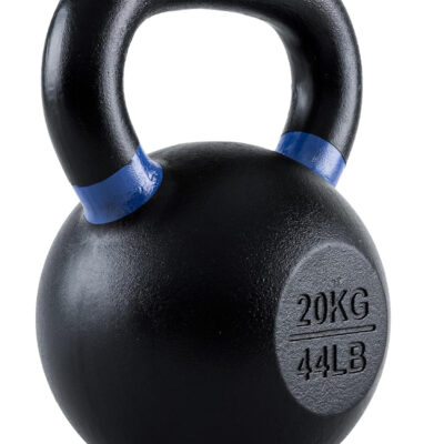689b396fe60b228f29d94706a03e587c53949d492769a48f361cb.jpg Single Cast Iron Kettlebell | Powder Coated - Wide Handle Weights for Core & Glute Workouts Swings, Squats, Deadlifts Strength, Endurance & Flexibility for Men & Women
