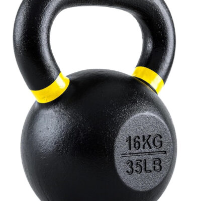 689b3976e75279345ba0f417dc5de6ac795c4ba8c333ced3d033e.jpg Single Cast Iron Kettlebell | Powder Coated - Wide Handle Weights for Core & Glute Workouts Swings, Squats, Deadlifts Strength, Endurance & Flexibility for Men & Women