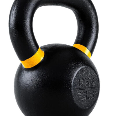 689b397d8d34e894d0e522e668a46b636d523cc9aee1b862a76c6.jpg Single Cast Iron Kettlebell | Powder Coated - Wide Handle Weights for Core & Glute Workouts Swings, Squats, Deadlifts Strength, Endurance & Flexibility for Men & Women