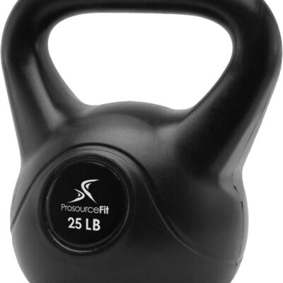 ProsourceFit Vinyl Plastic Kettlebell from 10, 15, 20, 25, 30 and 35 lbs