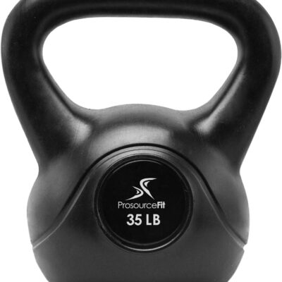 ProsourceFit Vinyl Plastic Kettlebell from 10, 15, 20, 25, 30 and 35 lbs