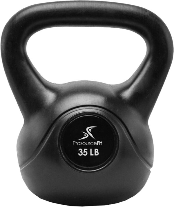 ProsourceFit Vinyl Plastic Kettlebell from 10, 15, 20, 25, 30 and 35 lbs